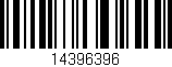 Código de barras (EAN, GTIN, SKU, ISBN): '14396396'