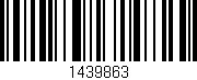 Código de barras (EAN, GTIN, SKU, ISBN): '1439863'
