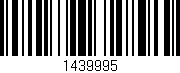 Código de barras (EAN, GTIN, SKU, ISBN): '1439995'