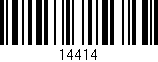Código de barras (EAN, GTIN, SKU, ISBN): '14414'