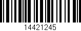 Código de barras (EAN, GTIN, SKU, ISBN): '14421245'