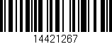 Código de barras (EAN, GTIN, SKU, ISBN): '14421267'