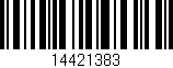 Código de barras (EAN, GTIN, SKU, ISBN): '14421383'