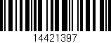 Código de barras (EAN, GTIN, SKU, ISBN): '14421397'