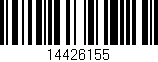 Código de barras (EAN, GTIN, SKU, ISBN): '14426155'