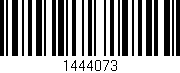 Código de barras (EAN, GTIN, SKU, ISBN): '1444073'