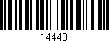 Código de barras (EAN, GTIN, SKU, ISBN): '14448'