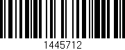 Código de barras (EAN, GTIN, SKU, ISBN): '1445712'