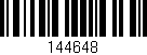 Código de barras (EAN, GTIN, SKU, ISBN): '144648'