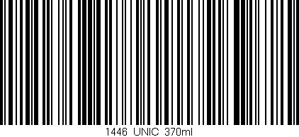 Código de barras (EAN, GTIN, SKU, ISBN): '1446/UNIC_370ml'