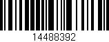 Código de barras (EAN, GTIN, SKU, ISBN): '14488392'