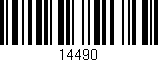 Código de barras (EAN, GTIN, SKU, ISBN): '14490'
