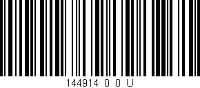 Código de barras (EAN, GTIN, SKU, ISBN): '144914_0_0_U'