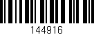 Código de barras (EAN, GTIN, SKU, ISBN): '144916'
