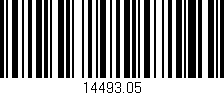 Código de barras (EAN, GTIN, SKU, ISBN): '14493.05'