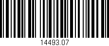Código de barras (EAN, GTIN, SKU, ISBN): '14493.07'