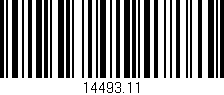 Código de barras (EAN, GTIN, SKU, ISBN): '14493.11'