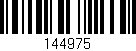 Código de barras (EAN, GTIN, SKU, ISBN): '144975'