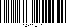 Código de barras (EAN, GTIN, SKU, ISBN): '145134-01'