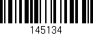 Código de barras (EAN, GTIN, SKU, ISBN): '145134'