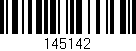 Código de barras (EAN, GTIN, SKU, ISBN): '145142'