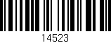 Código de barras (EAN, GTIN, SKU, ISBN): '14523'