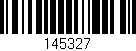 Código de barras (EAN, GTIN, SKU, ISBN): '145327'