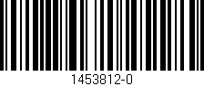 Código de barras (EAN, GTIN, SKU, ISBN): '1453812-0'