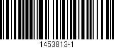 Código de barras (EAN, GTIN, SKU, ISBN): '1453813-1'