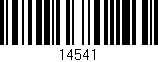 Código de barras (EAN, GTIN, SKU, ISBN): '14541'