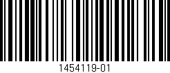 Código de barras (EAN, GTIN, SKU, ISBN): '1454119-01'