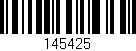 Código de barras (EAN, GTIN, SKU, ISBN): '145425'