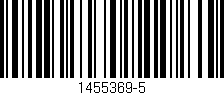 Código de barras (EAN, GTIN, SKU, ISBN): '1455369-5'