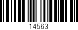 Código de barras (EAN, GTIN, SKU, ISBN): '14563'