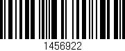 Código de barras (EAN, GTIN, SKU, ISBN): '1456922'