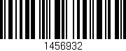 Código de barras (EAN, GTIN, SKU, ISBN): '1456932'