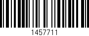 Código de barras (EAN, GTIN, SKU, ISBN): '1457711'
