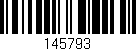 Código de barras (EAN, GTIN, SKU, ISBN): '145793'