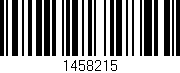 Código de barras (EAN, GTIN, SKU, ISBN): '1458215'