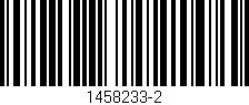 Código de barras (EAN, GTIN, SKU, ISBN): '1458233-2'