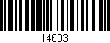 Código de barras (EAN, GTIN, SKU, ISBN): '14603'