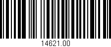 Código de barras (EAN, GTIN, SKU, ISBN): '14621.00'