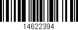 Código de barras (EAN, GTIN, SKU, ISBN): '14622394'