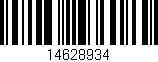 Código de barras (EAN, GTIN, SKU, ISBN): '14628934'