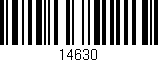 Código de barras (EAN, GTIN, SKU, ISBN): '14630'