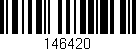 Código de barras (EAN, GTIN, SKU, ISBN): '146420'