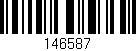 Código de barras (EAN, GTIN, SKU, ISBN): '146587'
