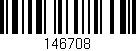 Código de barras (EAN, GTIN, SKU, ISBN): '146708'