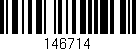 Código de barras (EAN, GTIN, SKU, ISBN): '146714'