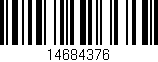 Código de barras (EAN, GTIN, SKU, ISBN): '14684376'